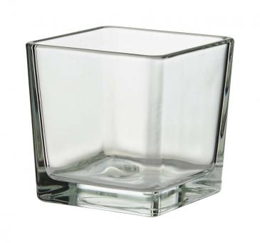 Würfel aus Glas, 6x6x6cm groß, 12 Stück im Karton, klar 