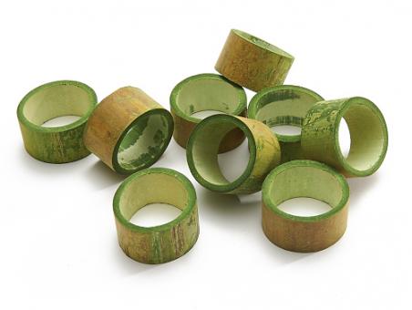 Bambus-Ringe geschnitten 5x2cm, 12 St 